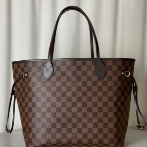 Louis Vuitton Damier Ebene Neverfull MM Bag