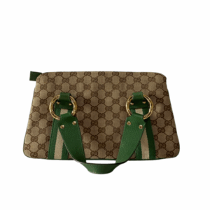 Gucci Tricolor GG Bamboo Satchel Small Bag