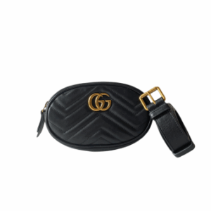 Gucci Black Marmont Waist Bag