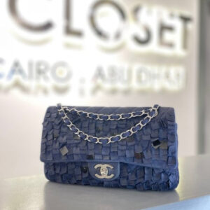 Chanel Navy Blue Classic Double Flap Small Bag