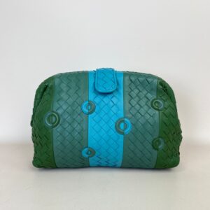 Bottega Veneta Bicolor The Lauren 1980 Clutch