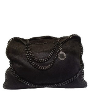 Stella Mccartney Black Falabella Medium Bag