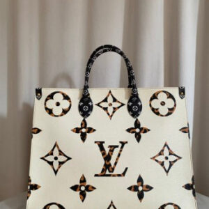Louis Vuitton Ivory Monogram Jungle Onthego Bag