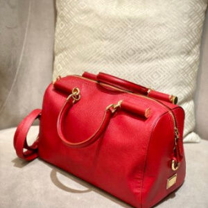 Dolce & Gabbana Red Boston Bag