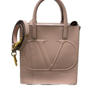Valentino Powder Pink Vlogo Walk Bag