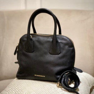 Burberry Black Greenwood Bowling Bag