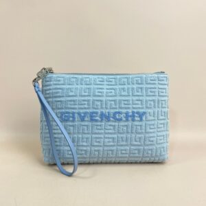 Givenchy Blue Travel Plage 4g Terry Pouch