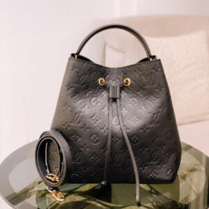 Louis Vuitton Black Monogram Empreinte Neonoe Bag