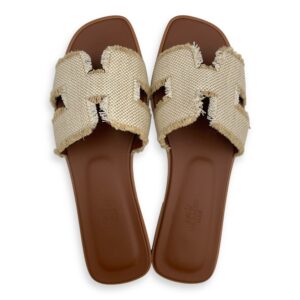 Oran 37.5 Naturel Sandals in Toile