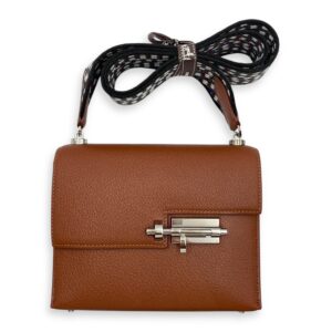 Verrou Mini Noisette in Chevre Mysore, Palladium hardware