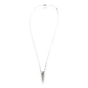 V Code Pendant in White