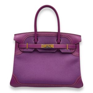Ghillies Birkin 30 Anemone in Togo/Swift, Palladium hardware