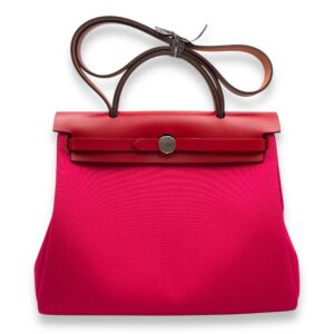 Herbag 31 Rose Mexico/Rouge Piment in Vache Hunter/Toile, Palladium hardware