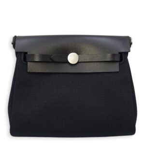 Herbag 20 Black in Vache Hunter/Toile, Palladium hardware