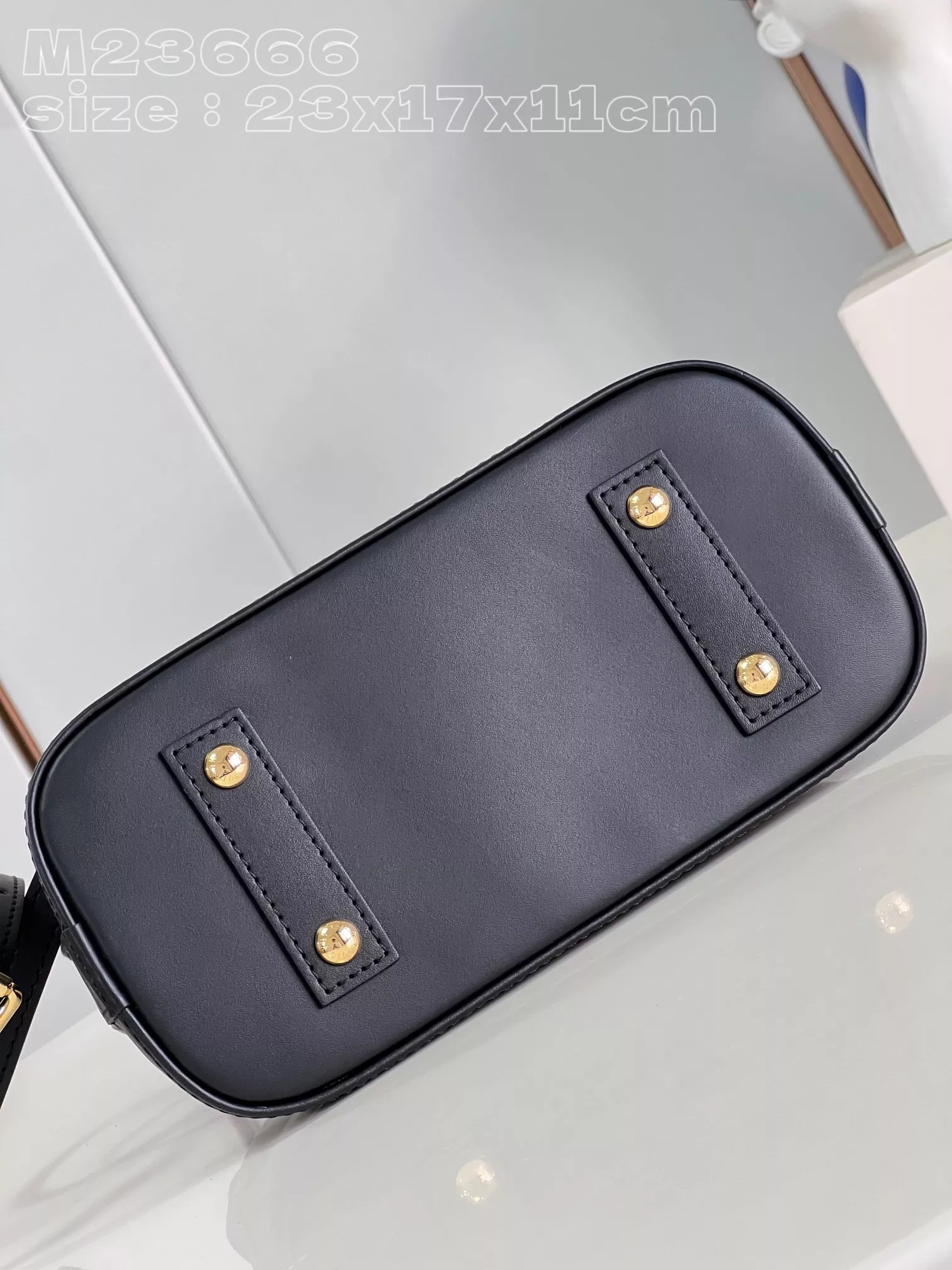 LV Quilted Alma BB Top-Handle Bag Black/Beige - ReplicaBags.is - Image 11