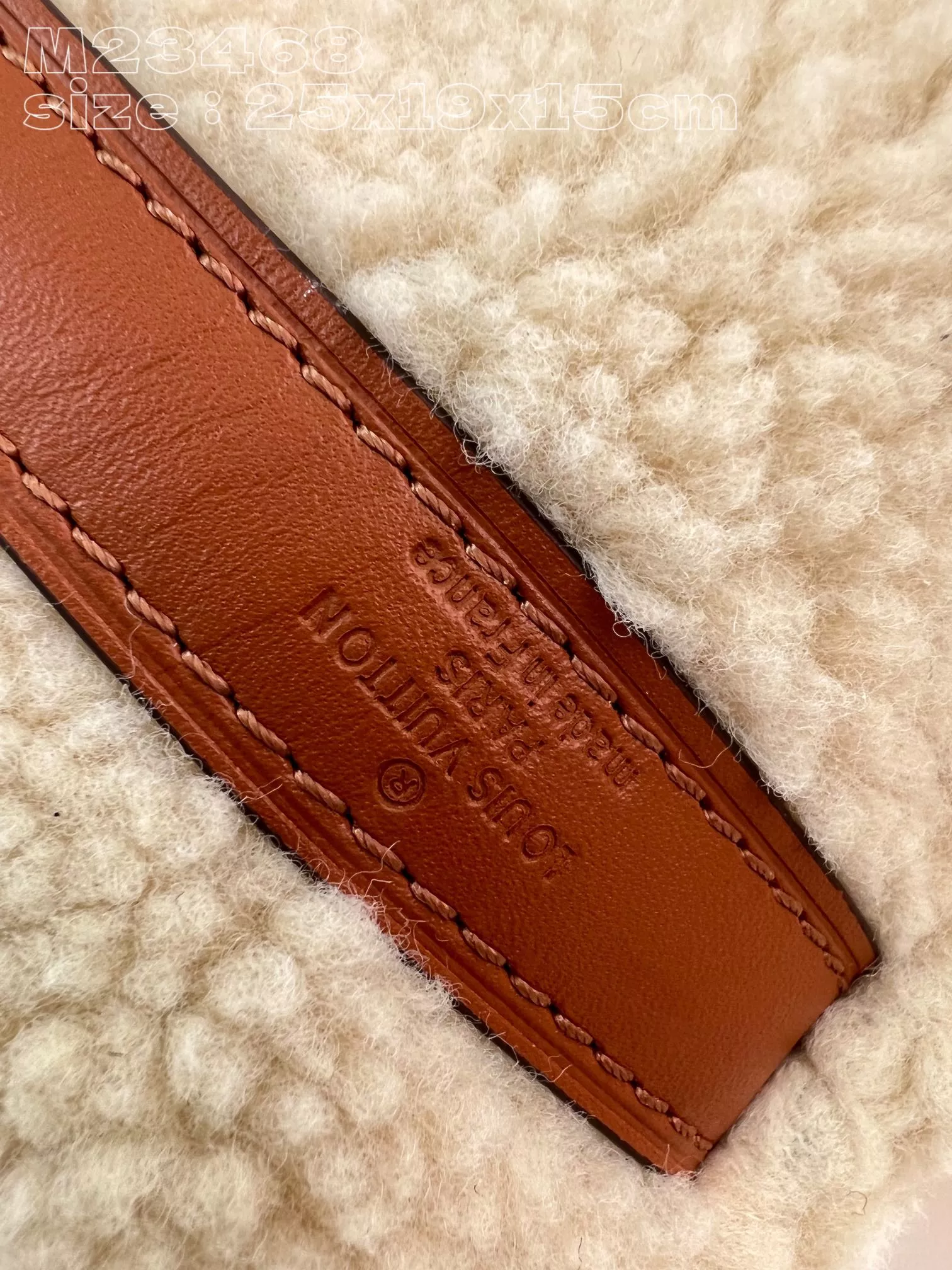 LV Ski Speedy Bandoulière 25 Cream/Brown - ReplicaBags.is - Image 11