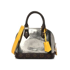 Alma BB Vernis Monogram Taupe Metallise