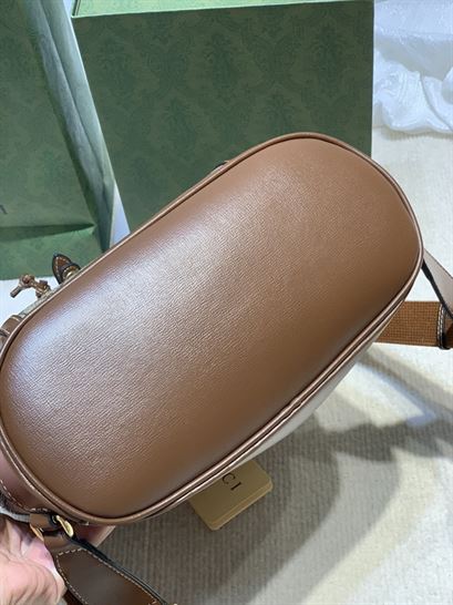 Backpack with Interlocking G Beige and ebony - GB069 - Image 7