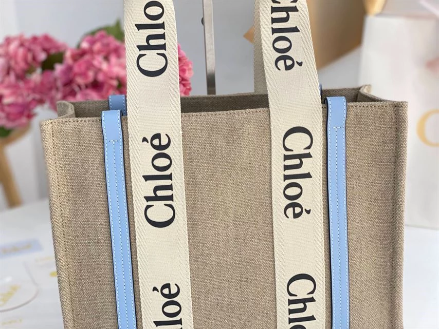 Chloé Medium Woody Tote Bag - MB009 - Image 8