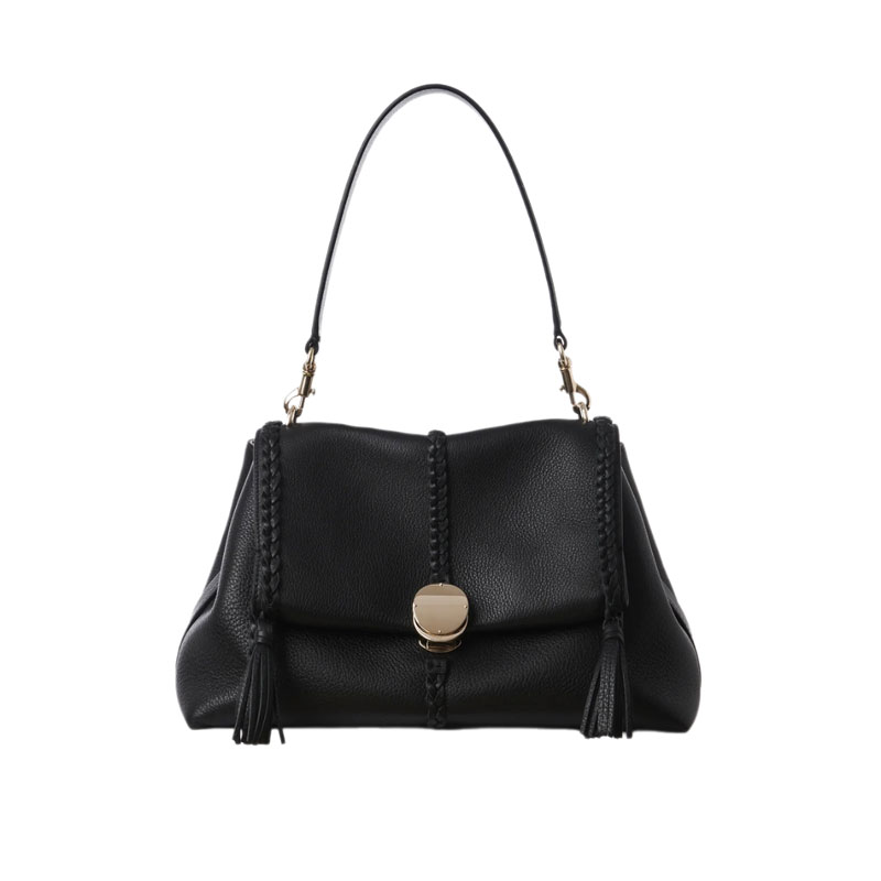 Chloé Penelope Medium Black Leather - Repbags.ru