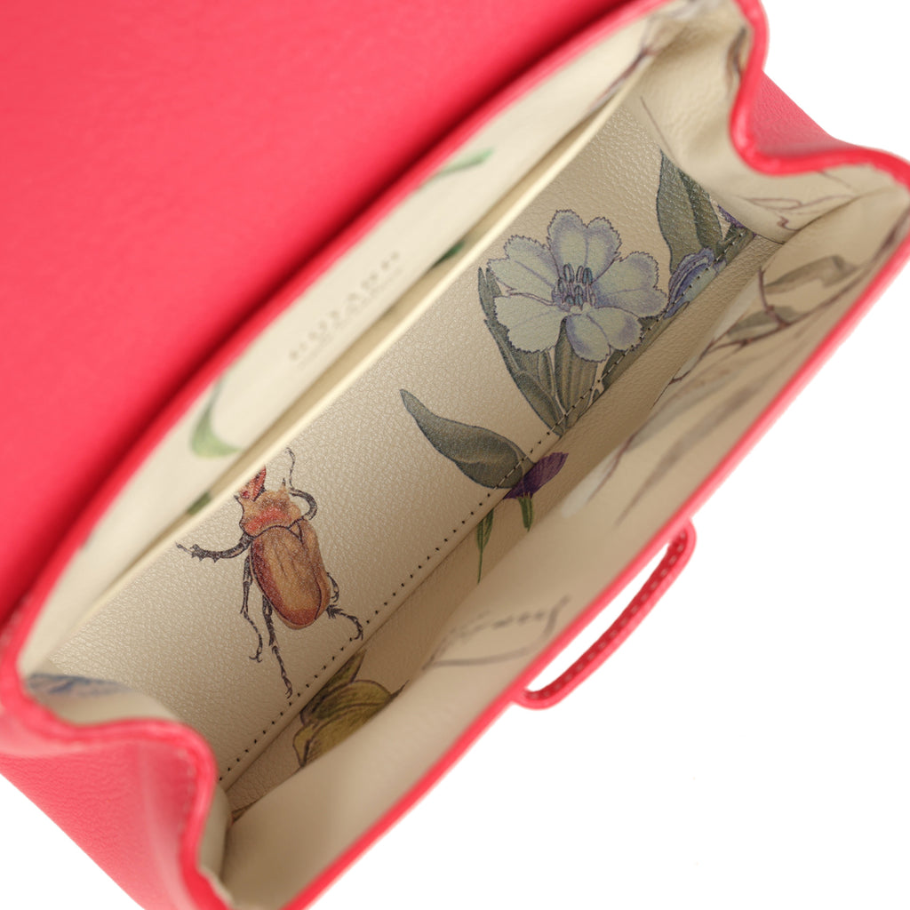 Goyard Goyardine Canvas Fuchsia Soft Saigon Mini Palladium Hardware - Image 8