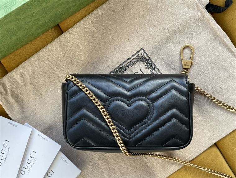 GG Marmont super mini bag Black - Image 4