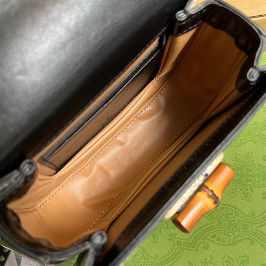 Gucci Bamboo 1947 python mini bag - Image 11