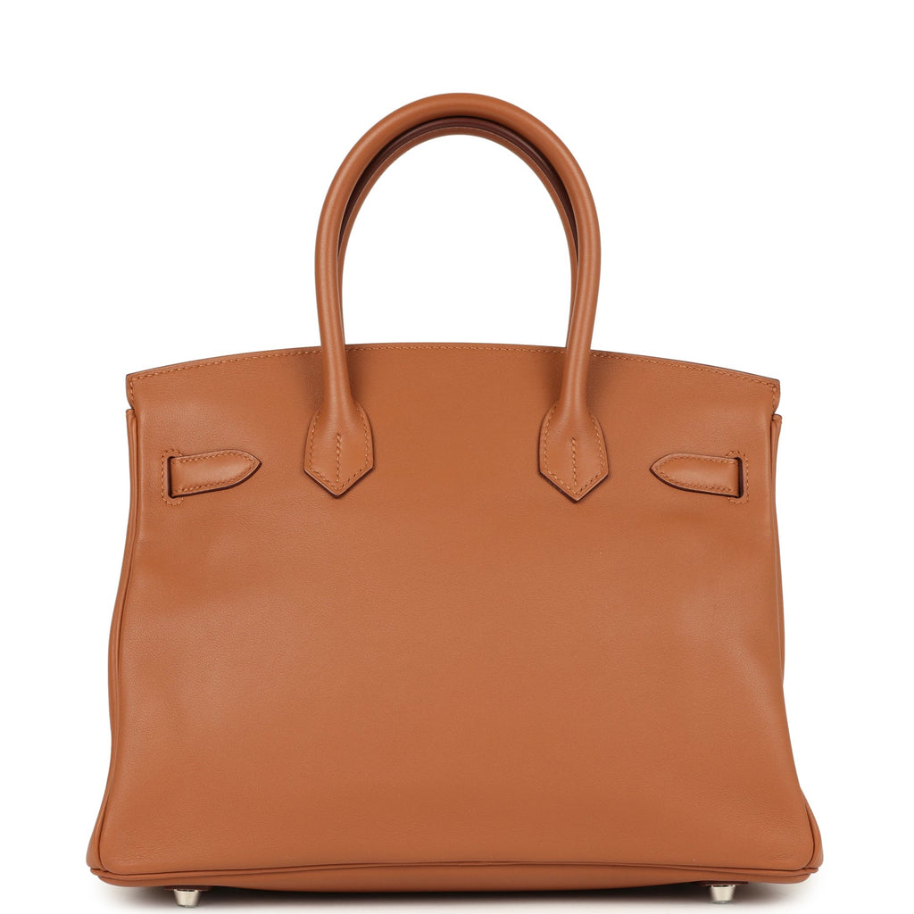 Pre-owned Hermes Birkin 30 Tressage De Cuir Gold Swift, Bleu Du Nord and Bleu Indigo Epsom Palladium Hardware - Image 5