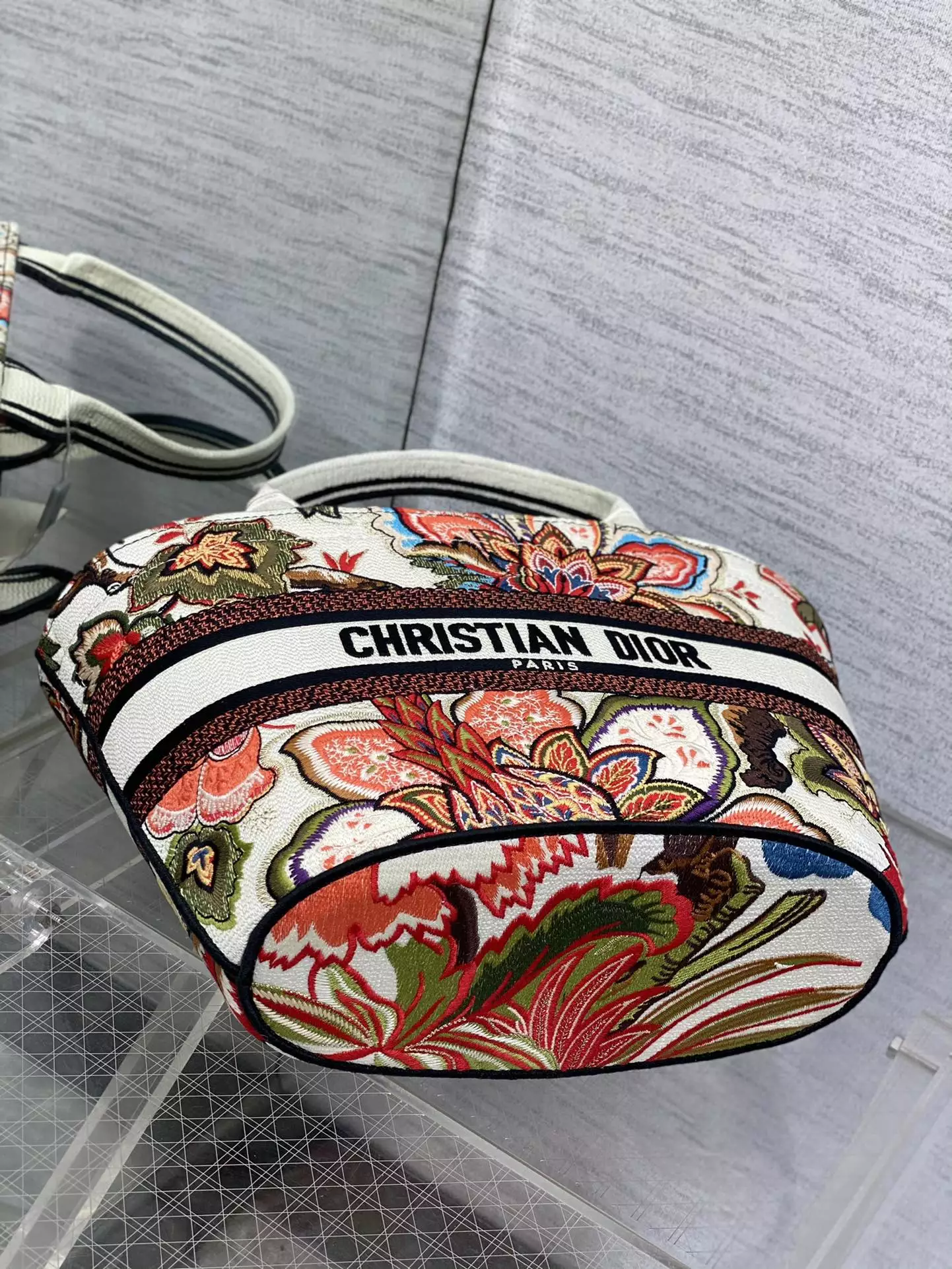 Hat Basket Bag Albero Della Vita Embroidery - RepBags.ru - Image 6