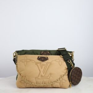 Louis Vuitton Bicolor Econyl Nylon Pillow Maxi Multi Pochette