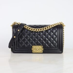Chanel Black Le Boy Bag