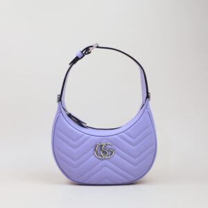 Gucci Purple Small Marmont Hobo Bag
