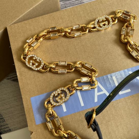 Jackie 1961 mini shoulder bag Green patent leather - GB064 - Image 11