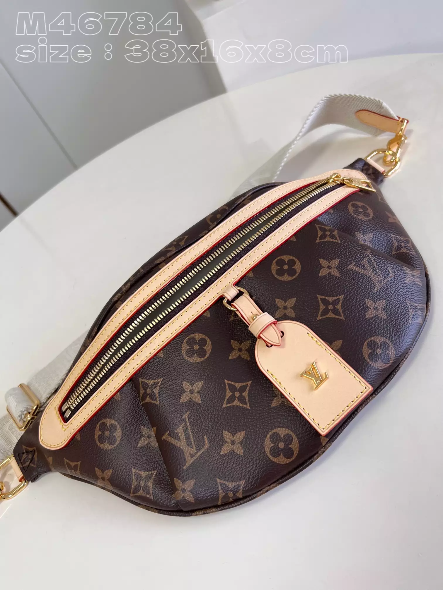 LV High Rise Bumbag Monogram Canvas - Repbags.ru - Image 4