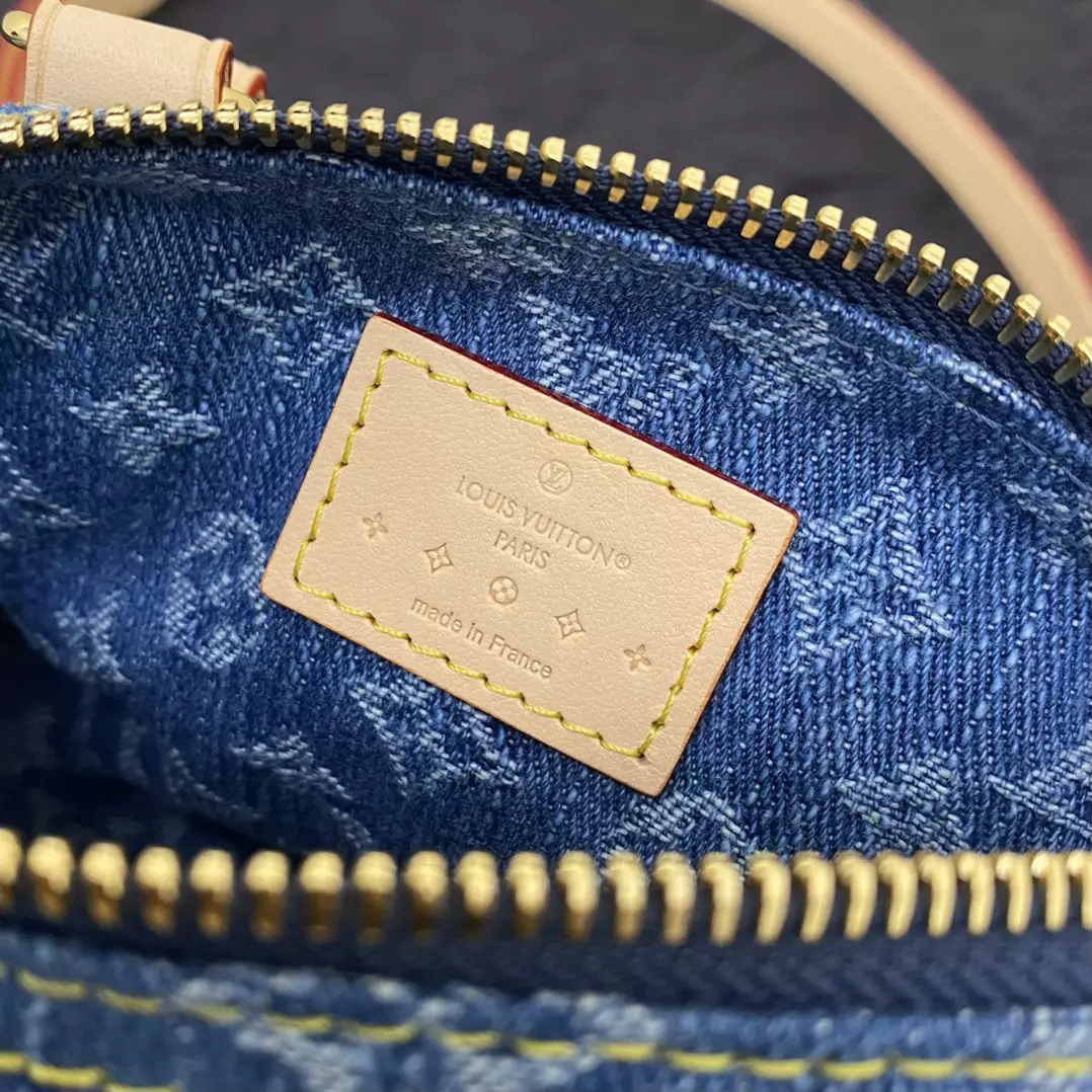 LV Nano Speedy Monogram Denim Blue - Repbags.ru - Image 11