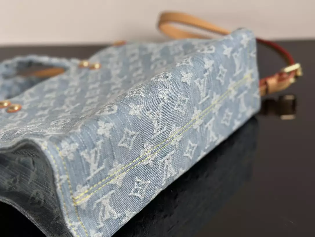 Let Go PM Sky Denim Monogram Denim - Repbags.ru - Image 9