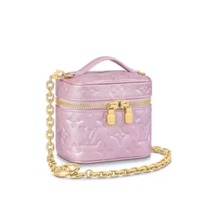 Micro Vanity Monogram Empreinte Lilac Bag - ReplicaBags.is