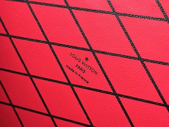 Louis Vuitton Petite Malle Black Red - Image 8