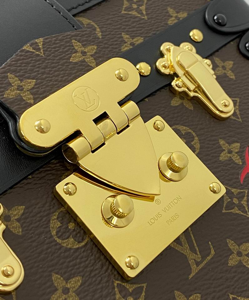 Louis Vuitton Petite Malle Monogram Canvas - Image 9