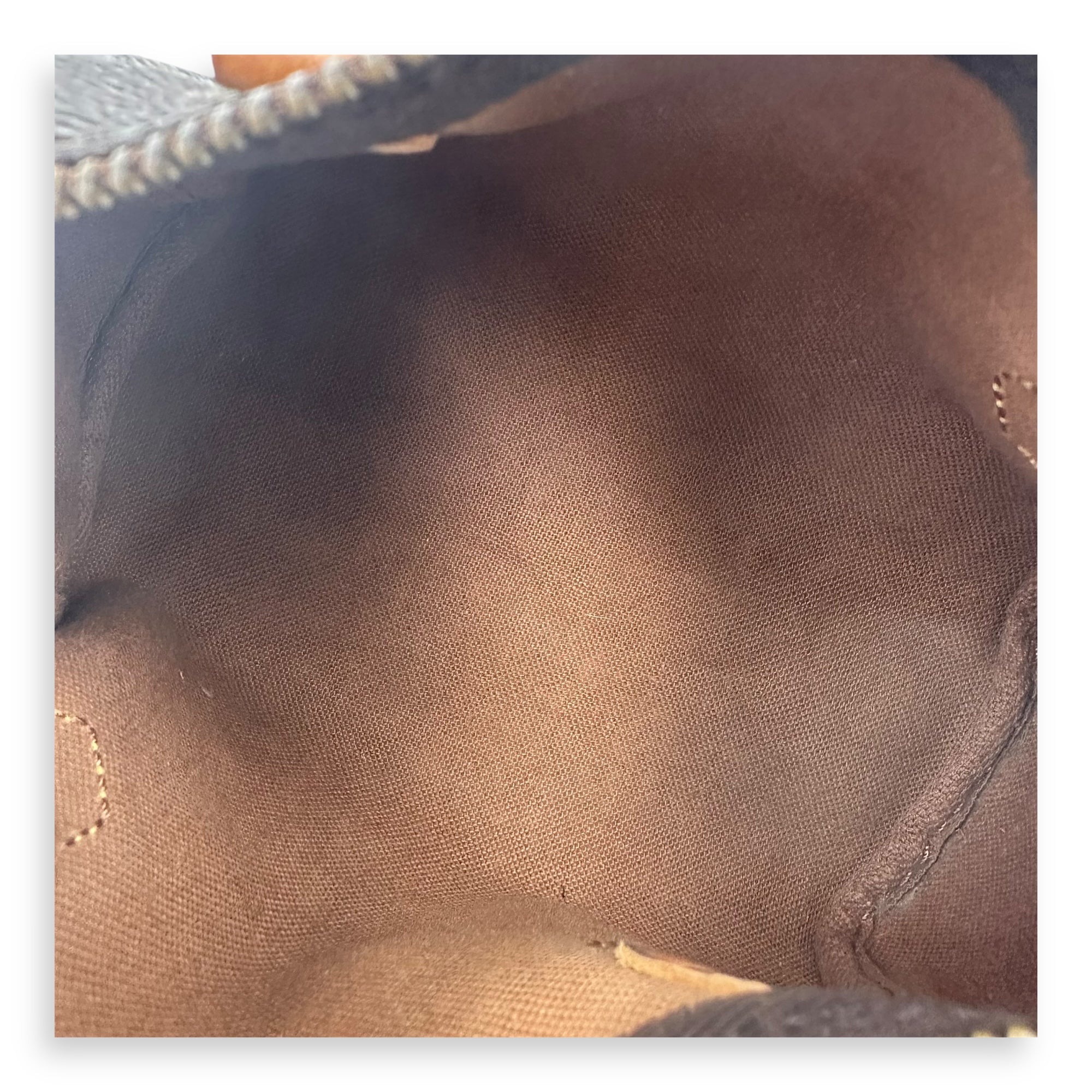 Speedy Top Handle Bag Brown in Monogram Coated Canvas, Gold hardware - Image 8