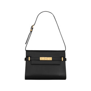Manhattan Small Shoulder Bag in Box Saint Laurent