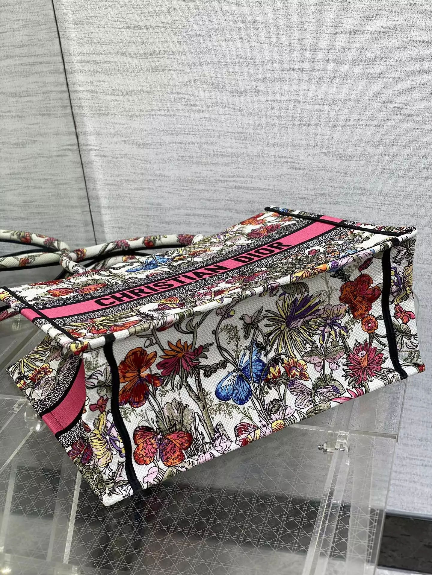 Medium Dior Book Tote Mexico Millefiori Embroidery - Repbags.ru - Image 5