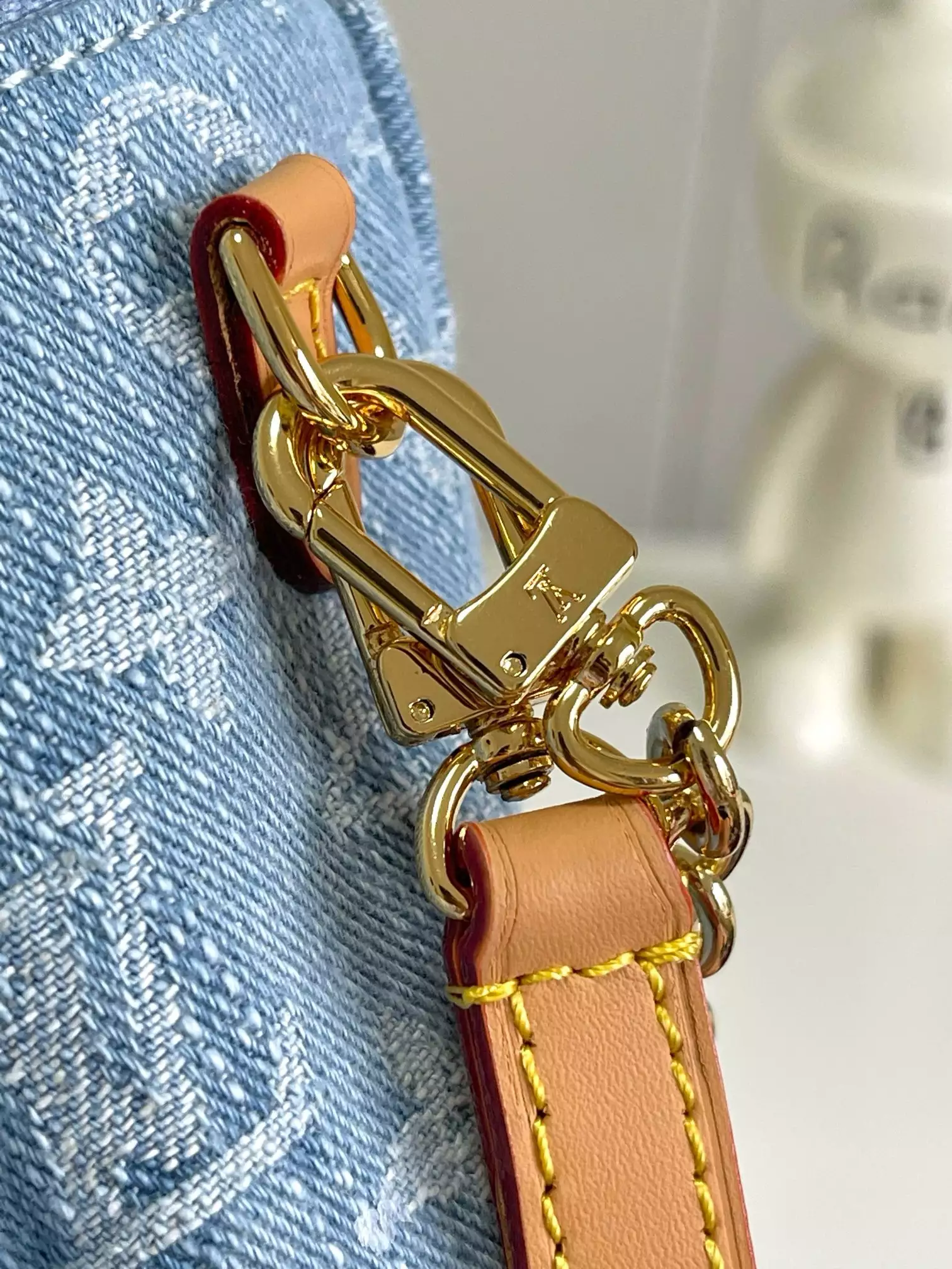 Mini Bumbag Sky Denim Monogram Denim - Repbags.ru - Image 5