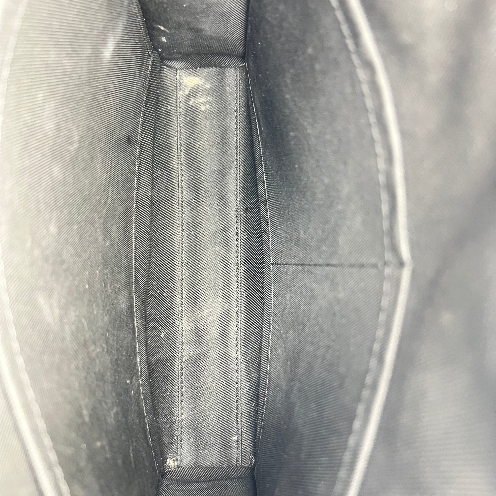 Sac Plat Eclipse Top Handle Bag in Coated Canvas, Silver hardware - Image 19