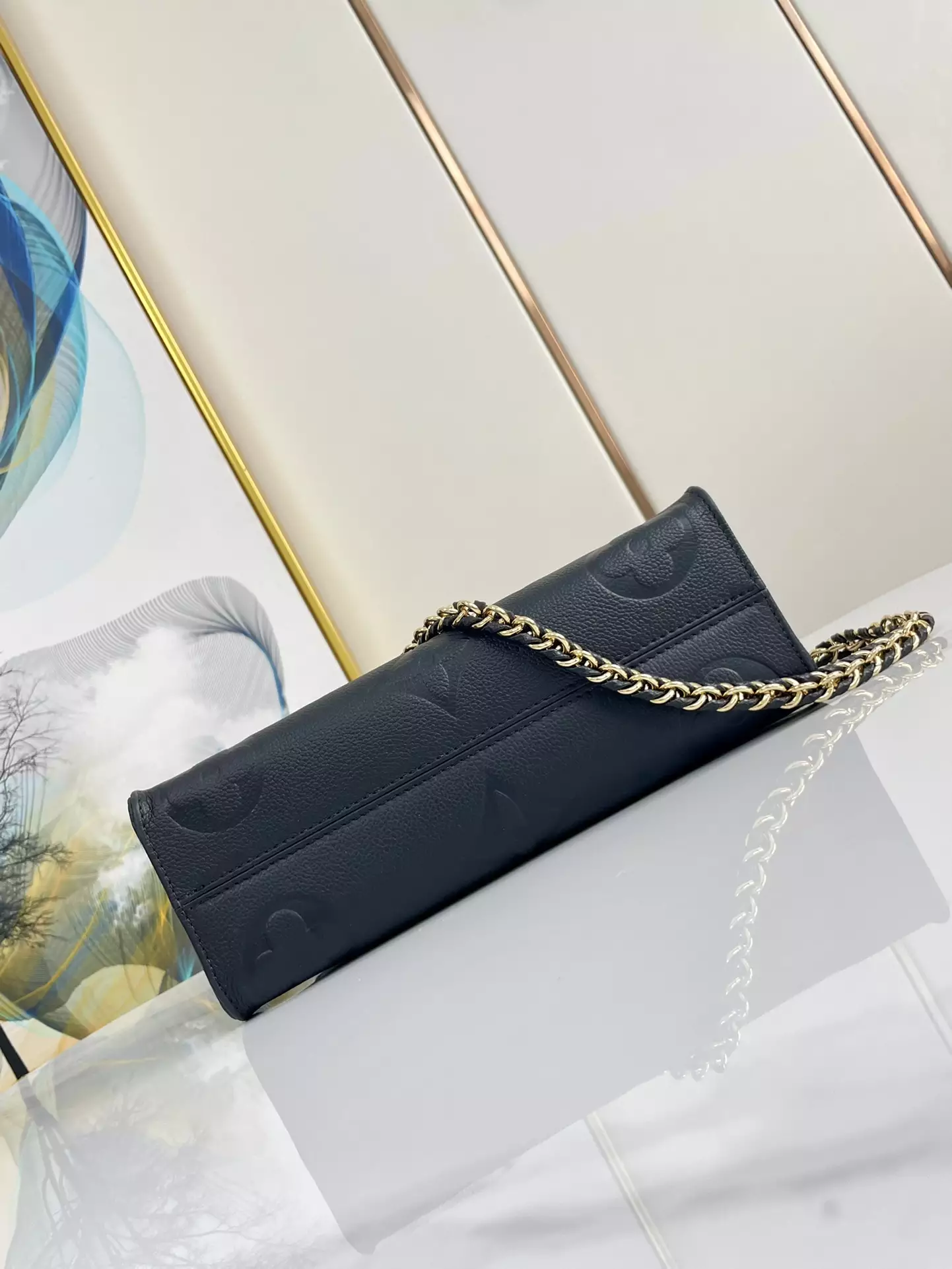 OnTheGo East West Monogram Empreinte Black Leather - Repbags.ru - Image 6