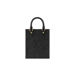 Petit Sac Plat Black Monogram Empreinte Leather - Repbags.ru