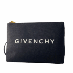 Givenchy Black Logo Clutch