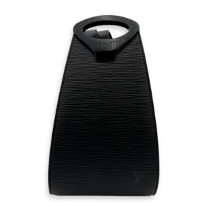 Minuit Crossbody Bag Black in Epi Leather, Enamel hardware