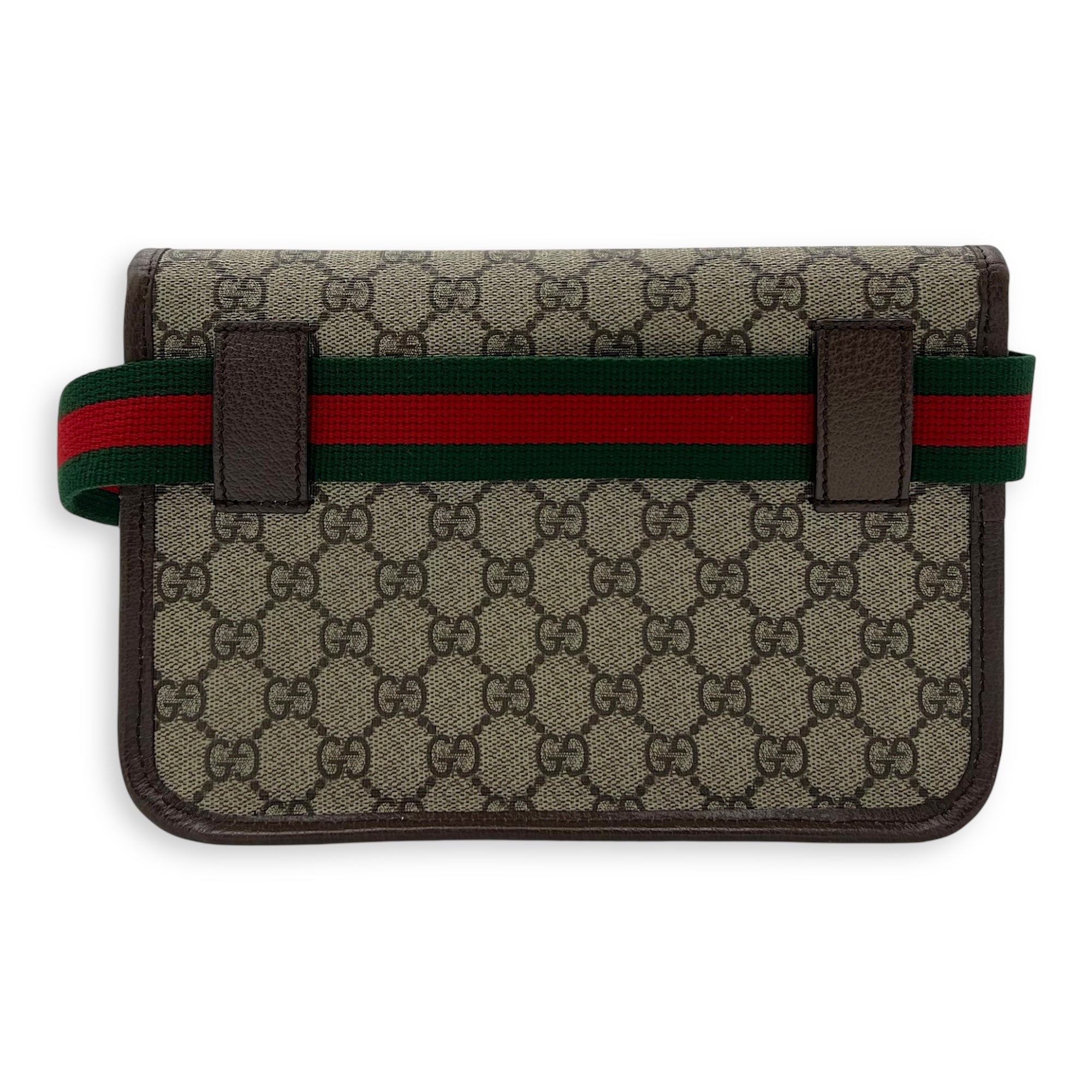 GG Supreme Belt Bag Brown in Coated Canvas, Gold hardware - Image 3