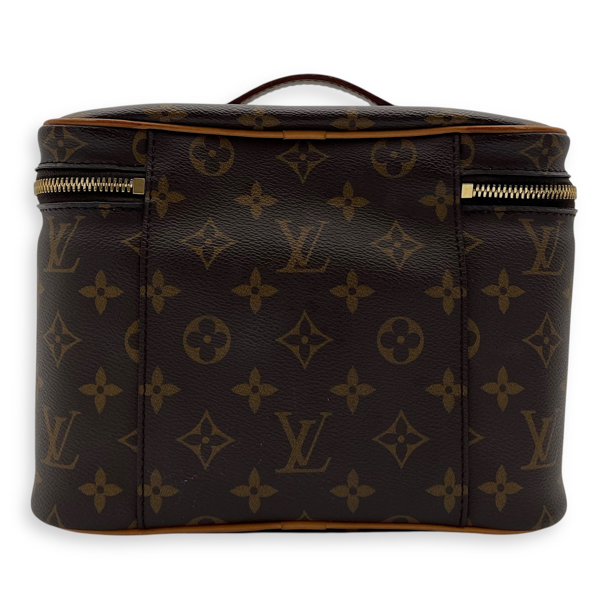 Nice BB Brown Vanity Bag in Monogram Coated Canvas, Gold hardware - Image 3